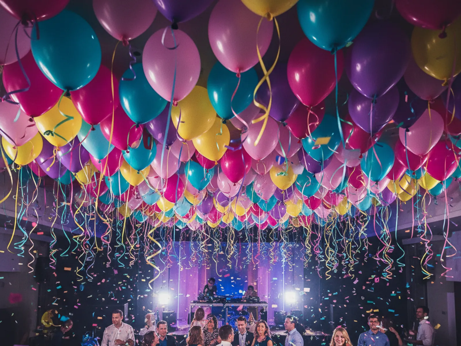 Balloon-Drop Birthday